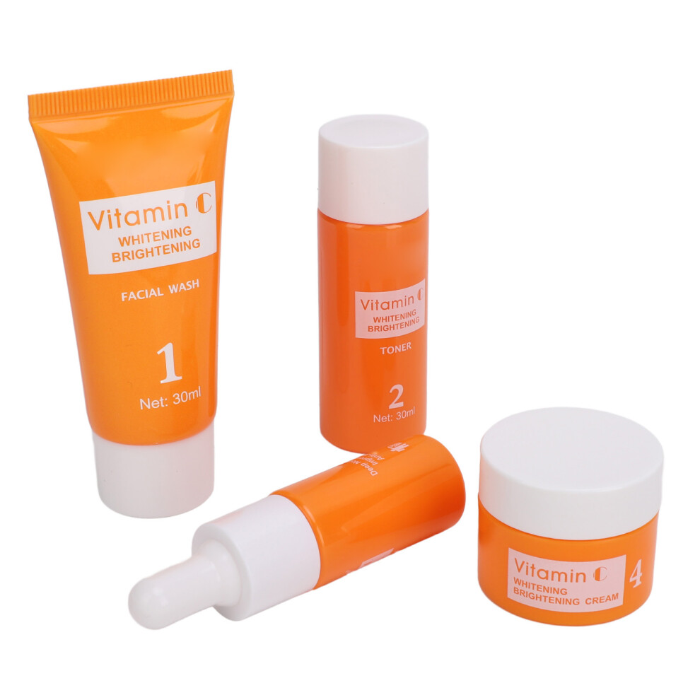 Vitamin C Facial Care Kit - Brightening, Moisturizing, Wrinkle Reduction