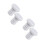 2Paires Embouts Blancs Pour , Accessoires Durables Compacts 11
