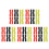 30Pcs Tennis Silicone Weighted Racket Strips Assorted Colors 6