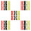 30Pcs Tennis Silicone Weighted Racket Strips Assorted Colors 8