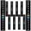 30Pcs Aquarium Thermometer Stick-on Strips Black Easy Temperature Read 4