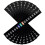 30Pcs Aquarium Thermometer Stick-on Strips Black Easy Temperature Read 5