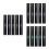 30Pcs Aquarium Thermometer Stick-on Strips Black Easy Temperature Read 9