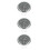 3 Pieces Decorative Car Clock Digital Convenient Schedule Reminder 11