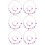 6Ensembles Bijoux Enfants Collier Bracelet Décor 7