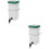 2Pcs Automatic Water Feeder White Hanging Dispenser for Small Pets 7
