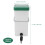 2Pcs Automatic Water Feeder White Hanging Dispenser for Small Pets 9