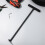 Black Steel T Hook Manhole Cover Pull Hook Sturdy Outdoor Tool 10