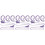 15Pièces Décoratifs Violet En Polyester À Pompons Graduation 4