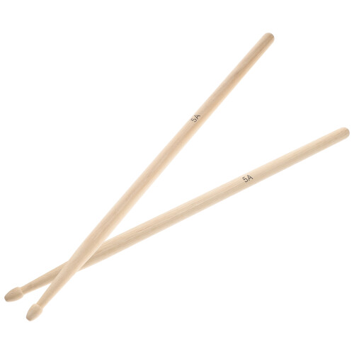 10Pcs Practical 5A Drumsticks Bulk Lightweight Maple Wood for Drums 1