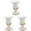 3Pcs Elegant Iron Graveyard Flowerpot Stable Base Decorative Vase 2