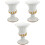 3Pcs Elegant Iron Graveyard Flowerpot Stable Base Decorative Vase 3
