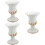 3Pcs Elegant Iron Graveyard Flowerpot Stable Base Decorative Vase 7