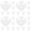 20Pcs Wearable Breast Pump Silicone Flange Inserts Durable Accessories 6