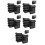 60Pièces Protections Mousse Noires En U Pour Coins 7
