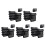 60Pièces Protections Mousse Noires En U Pour Coins 9