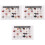 3Sets Natural Mineral Stone Collection for Teaching and Decorative Use 3