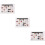 3Sets Natural Mineral Stone Collection for Teaching and Decorative Use 8