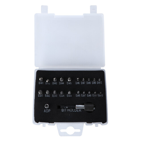 66Pcs Multi High Hardness Broken Screw Remover Kit for Various Screws 1
