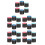 30Pcs Assorted Color Pool Cue Chalk Professional Billiard Accessories 7