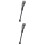 2Pièces Support Arrière Noir Résistant Antiglace Antidérapant 7