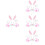 4Sets White Rabbit Ear Headband Set with Bowtie and Tail for Cosplay 6