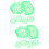 12Pcs Safe Durable Light Green Beekeeping Tool Queen Spawning Panel 6