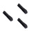 3Pcs Durable Black Guitar Bag Oxford Cloth with Comfortable Side Strap 6
