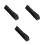 3Pcs Durable Black Guitar Bag Oxford Cloth with Comfortable Side Strap 10