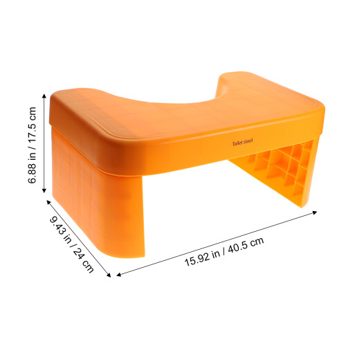 Marchepied Orange Sécurisé Pour Enfants 1