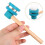 2Pcs Durable Wooden Floating Ball Blower Toy Skill Game 5