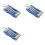 3X Folding Hex Key Box End Wrench Set Flat   Spanner Key Set Repair Car Hand Tools A 2