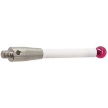 4 Stück KMG-Taststift, 6 mm Kugelspitze, KMG-Kontaktsonden, Keramikschäfte, Sondenprüfzubehör für Renishaw A-5000-3712