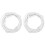 2Ensembles Tringle Câble Rideaux Pour Lit Simple 4