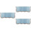 3Pcs Creative Blue Piano Covers Durable Cover for Upright Pianos 7