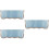 3Pcs Creative Blue Piano Covers Durable Cover for Upright Pianos 8