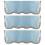 3Pcs Creative Blue Piano Covers Durable Cover for Upright Pianos 9