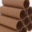 24Pcs DIY Paper Tubes Light Brown for Classroom Projects 11