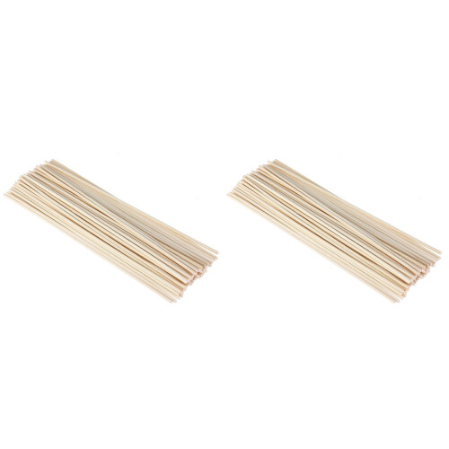 200Pcs Oil Diffuser Reed Sticks Beige Effective Scent Diffuser Reeds 2