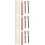 3Sets Durable Maple Drumsticks and Non-Slip Steel Wire Drum Brushes 5