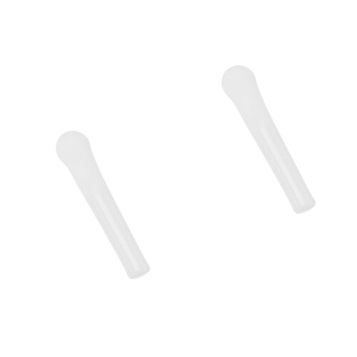 2Pcs Ceramic Medicine Grinding Stick White Kitchen Pestle Muddler Tool 1
