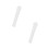 2Pcs Ceramic Medicine Grinding Stick White Kitchen Pestle Muddler Tool 3