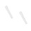 2Pcs Ceramic Medicine Grinding Stick White Kitchen Pestle Muddler Tool 4
