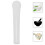2Pcs Ceramic Medicine Grinding Stick White Kitchen Pestle Muddler Tool 10