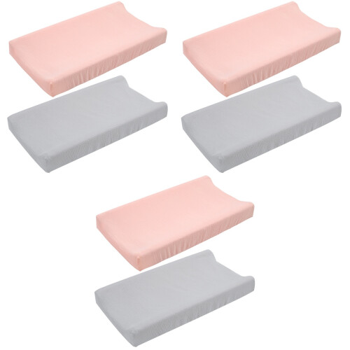 6Pcs Multipurpose Cotton Changing Table Covers for Bassinet 2