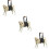 3Pcs Dog Traction Belt Black Adjustable Support for Arthritic Pets 9