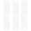 30Pièces Acryliques Transparentes Pour Décoration Bouchon DIY 3