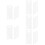 30Pièces Acryliques Transparentes Pour Décoration Bouchon DIY 11