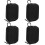 4Pcs Durable Black Eva Rangefinder Storage Pouch for Golf Use 4