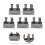 15Pièces Composant Électronique Redresseur Argent 4 Broches 50A 8
